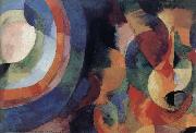 Cyclotron-s shape Sun and Moon Delaunay, Robert